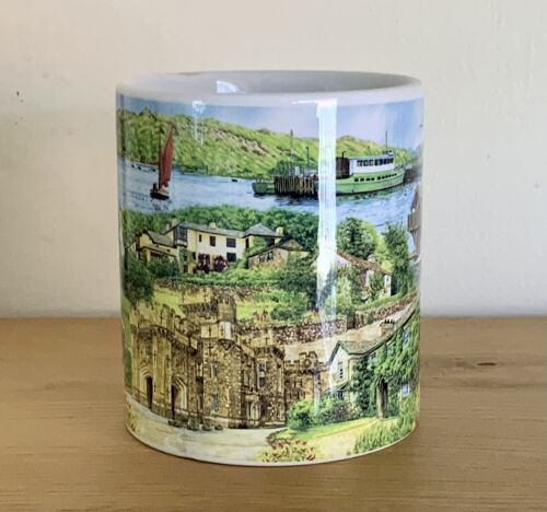 Ceramic Mug, Lake District montage