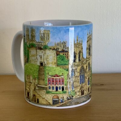 TAZZA DA CAFFÈ IN CERAMICA, DESIGN DEL MONTAGGIO DI YORK