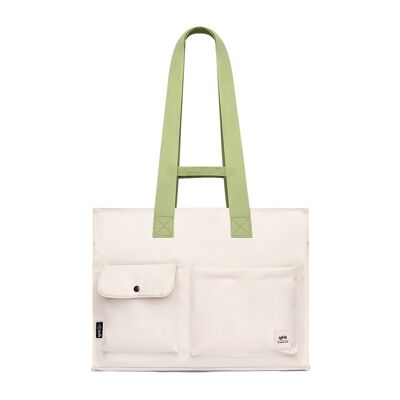 DELI SHOPPER BAG ECRU