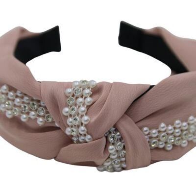 Pink Pearl Headband