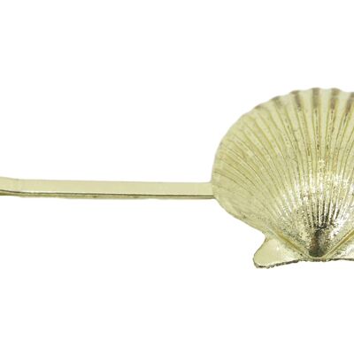 Gold Shell Hair Clip