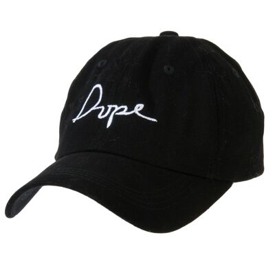 Black 'Dope' Baseball Cap