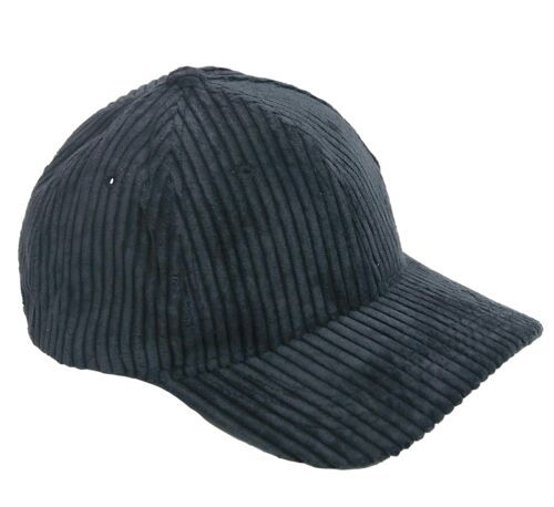 Grey Cord Cap