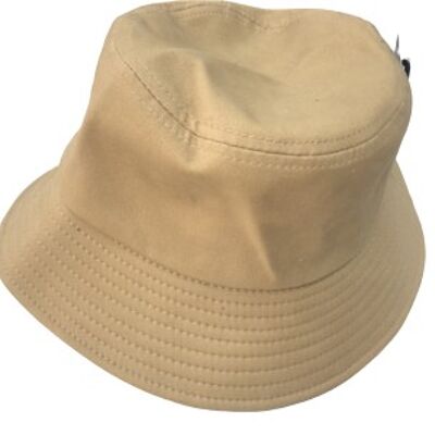 Stone Plain Bucket Hat