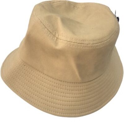 Stone Plain Bucket Hat