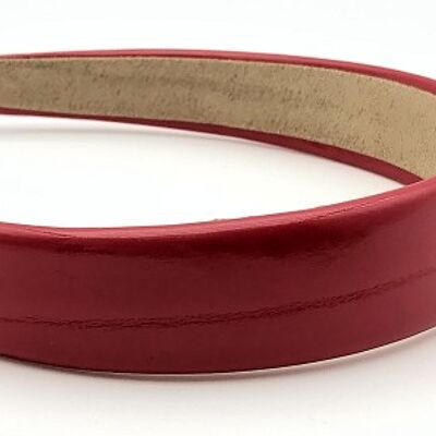 Red Patent Headband