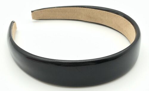 Black Patent Headband