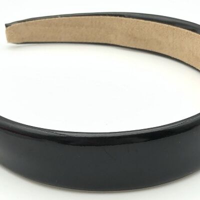 Black Patent Headband