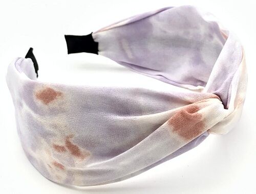 Lilac Tie Dye Twist Knot Headband