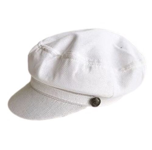 White Plain baker boy hat