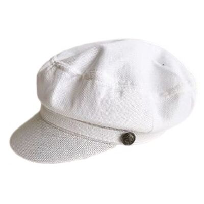 White Plain baker boy hat