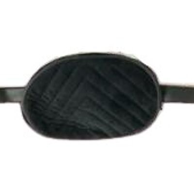 Black Velvet Oval Quilted Belt Bag
