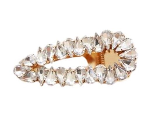 Clear Stone Cluster Hair Slide