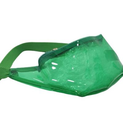 Green PVC Bum Bag