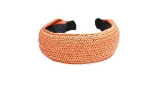 Orange Straw Headband