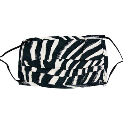 Zebra-Mode-Gesichtsmaske