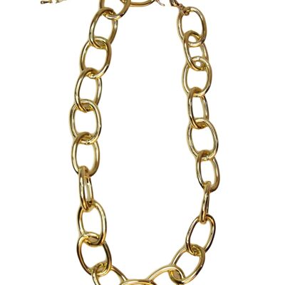 Large Chain Link Necklace