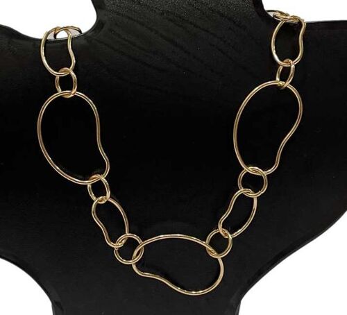 Gold Multi Link Necklace