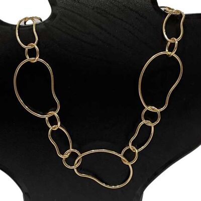 Gold Multi Link Necklace