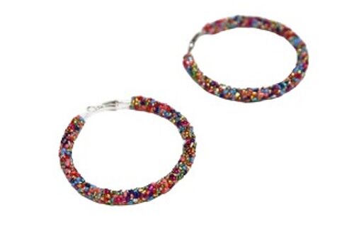 Multi Bead Hoops