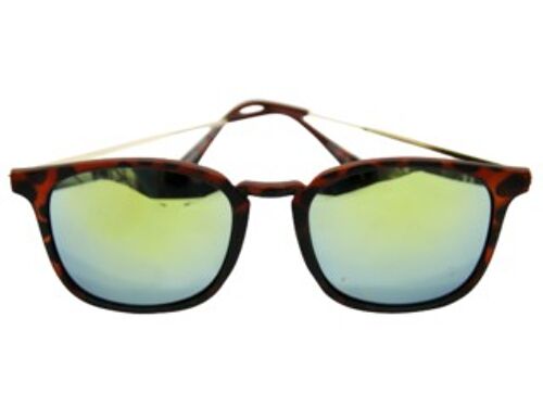 Brown Leopard Frame Sunglasses
