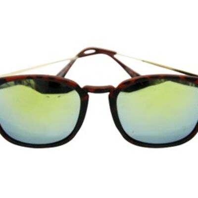 Brown Leopard Frame Sunglasses