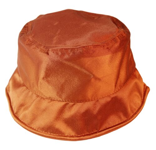 Rust Satin Bucket Hat