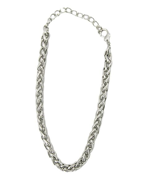 Silver Rope Chain Anklet