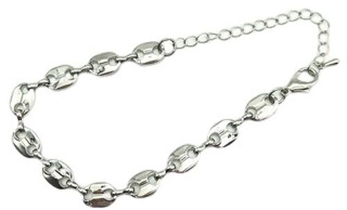 Silver Marina Chain Bracelet