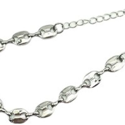 Bracelet chaîne en argent Marina