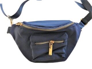 Buy wholesale Navy Nylon Bum Bag