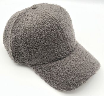 Casquette Teddy grise