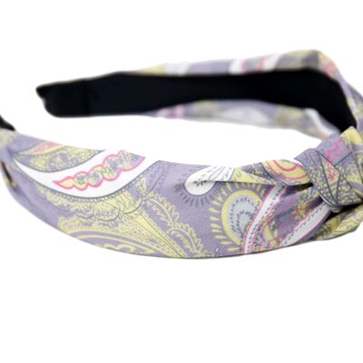 Paisley Print Knotted Headband