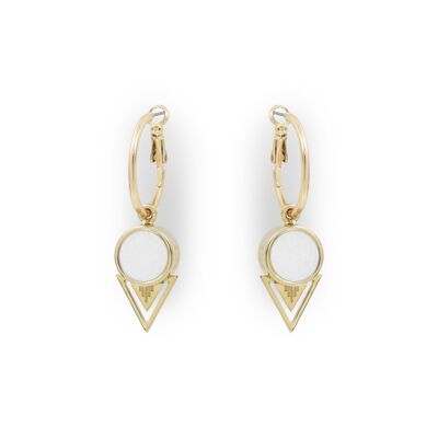 Azalée - Earrings - Gold