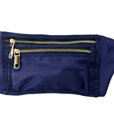 Royal Blue Nylon Bum Bag