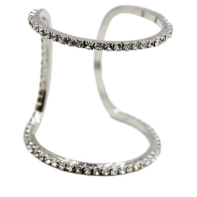 Diamante Wraparound Cuff