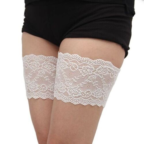 White Lace Chafing Pads L