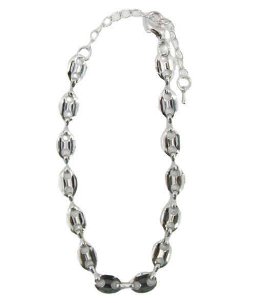 Silver Marina Chain Anklet