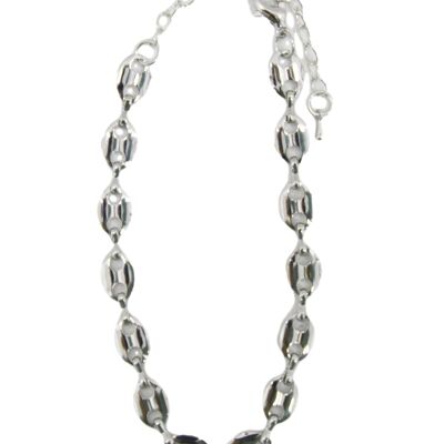 Silver Marina Chain Anklet