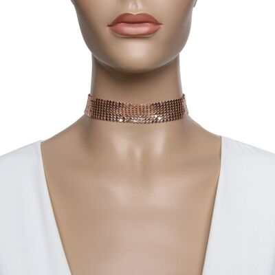 Metallic Mesh Choker