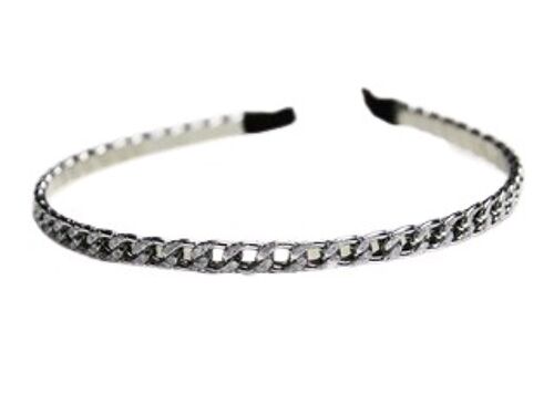 Silver Chain Headband