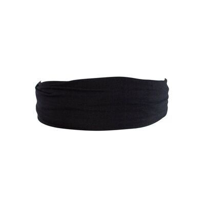 Black Basic Stretch Headband