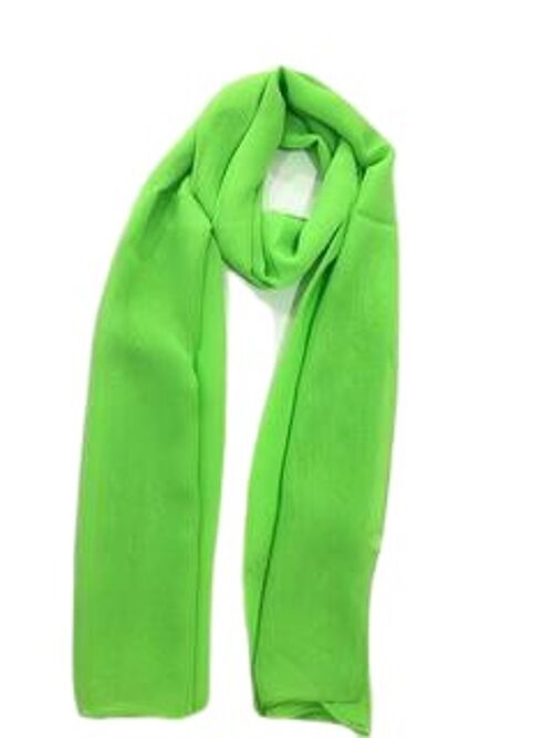 Green Light Weight Scarf