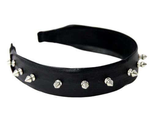 PU HEADBAND WITH STUDS