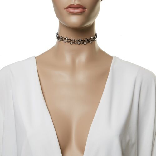 90s Elasticated Choker with Beads