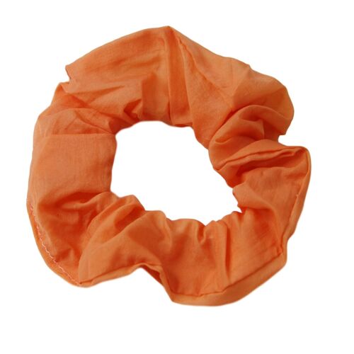 Orange Lightweight Hair Scrunchie