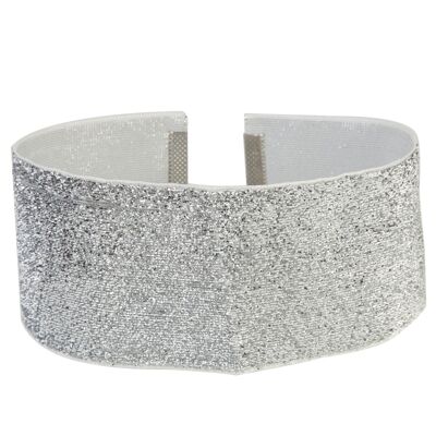 Silbernes 5cm Lametta-Halsband