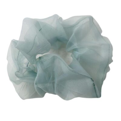 Mint Chiffon Scrunchie