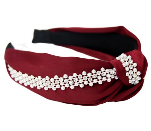 Red Pearl Headband