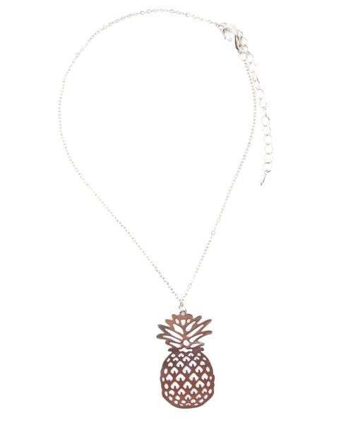 Silver Pineapple choker